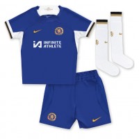Camiseta Chelsea Cole Palmer #20 Primera Equipación Replica 2023-24 para niños mangas cortas (+ Pantalones cortos)
